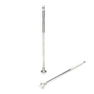 Quality Double Thread Washer Hex Head Self Drilling Screws Stainless Steel for INCH Measurement wholesale