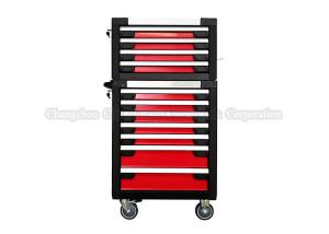 Quality Red 11 Drawer 27 Inch Tool Cabinet Toolbox On Wheels wholesale