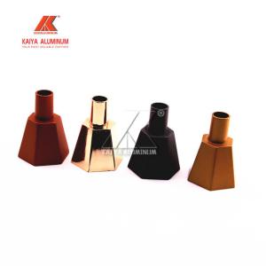 Quality Zinc Brass Finished Aluminum Ornaments Holder Base Die Cast Parts 6063 For Desktop Craft wholesale