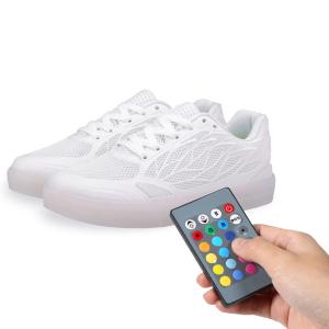 Quality Rainbow Light Up Dance Shoes , App Control Light Up Sneakers For Adults wholesale