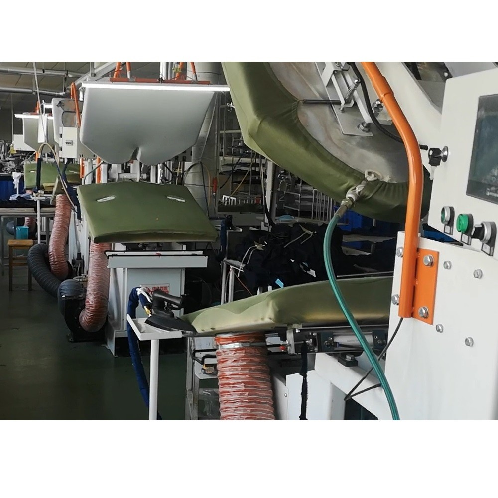 CYAJ Vertical Lapel Cloth Press Machine For Jacket Blazer Suit