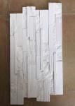 Natural slate marble culture stone sawn cut split China white color