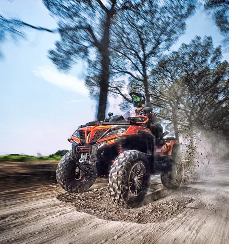 Four Wheel Drive Dirt Motorcycle Arctic Sky CFORCE1000 ATV CFMOTO Spring X10EPS Beach