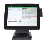 8 Digital Display 15 Inch 400cd/㎡ Touch Screen Pos Machine
