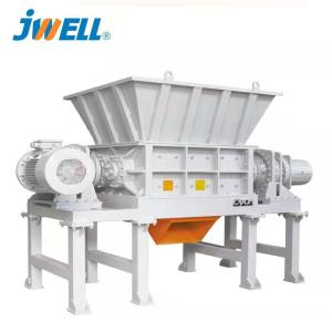 Quality JWELL Waste Plastic Recycling Machine Two Shaft Plastic Shredder wholesale