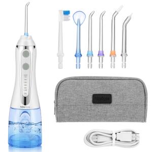 Quality Waterproof 300ml Rechargeable Water Dental Flosser With 5 Modes wholesale
