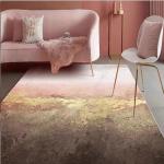 Gradient Ripple Polyester Fiber Living Room Floor Carpet Special Style