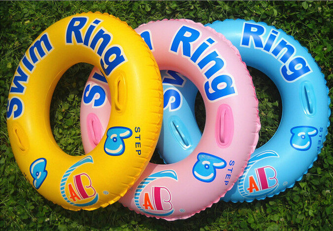 Inflatable 23.5" thickness swimming ring,water sports swimming ring