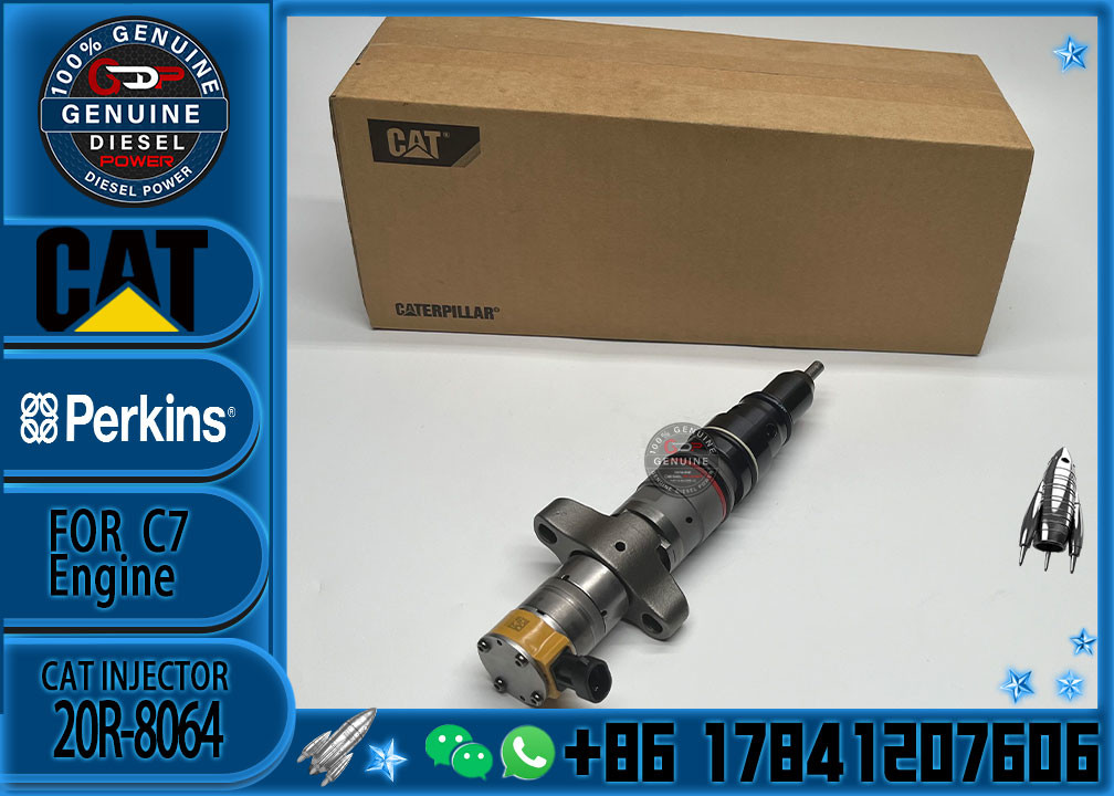 Diesel Engine Parts Common Rail Fuel Injector 20R-8064 for CAT C7 330D 340D 336D Excavator CNDIP Factory price