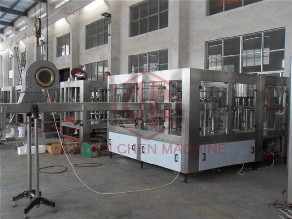 Counter Pressure CSD Carbonated Drink Filling Machine / Soft Drink Bottling