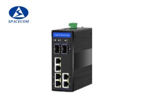 Quality 6×10/100/1000 Base Tx , 2×100/1000base Fx Sfp Wall mounting wholesale
