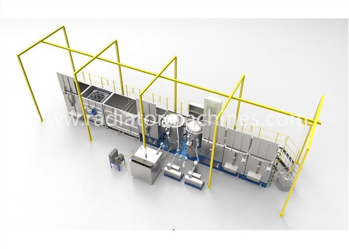 Degreasing Rotation Type Impregnation Equipment With Customized Tank Size
