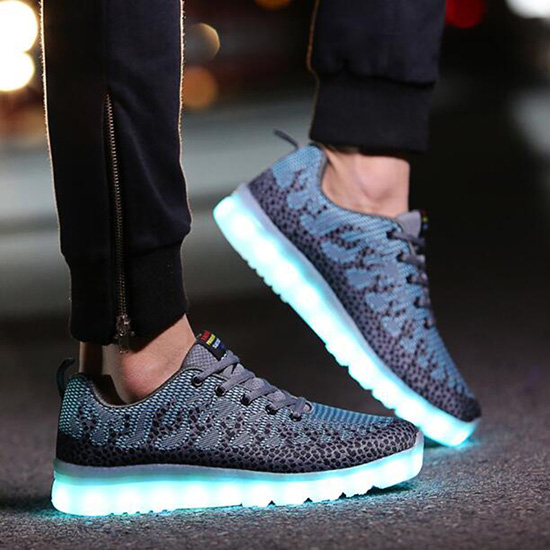 Rainbow Glowing led Shoes,Color Changing led Shoes