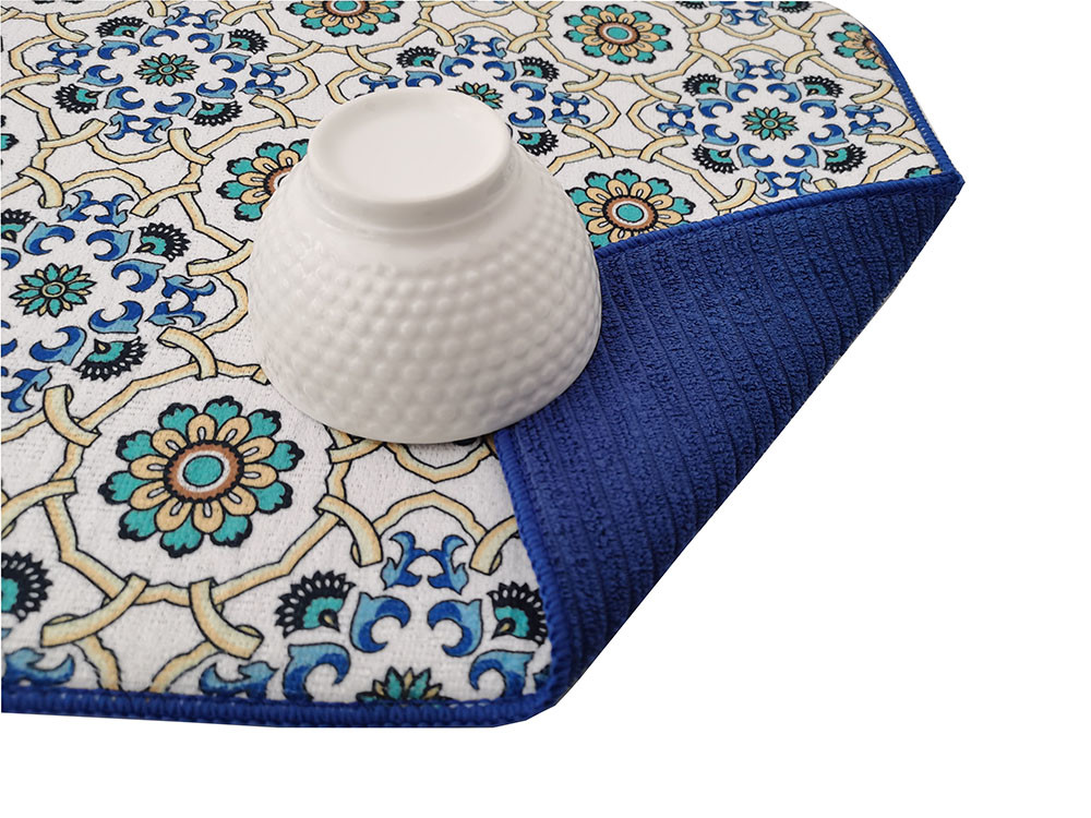 High Absorbent Microfiber Dishes Drainer Dish Drying Mats Table Kitchen Mat