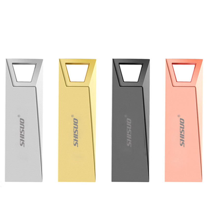 Promotional Metal water proof USB flash disk 10.0 cm * 8.0 cm * 2.0 cm Metal logo customized