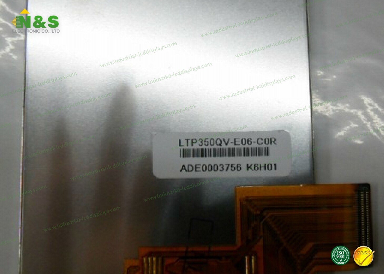 High Luminance Samsung LCD Display , 3.5 Inch A - Si TFT - LCD Panel LTP350QV-E09 With Panel Signal Interface