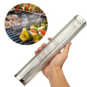 Quality Perforated Grill 122g Net Thin Blue Smoker Tube Pipe 2.7mm Bore wholesale