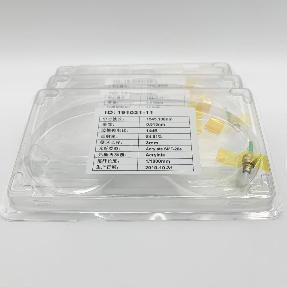 Stainless Steel Fiber Bragg Grating FBG Strain Gauge Embedded type