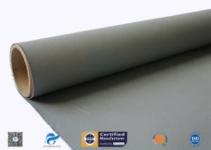 Quality 0.45mm Silicone Coated Fiberglass Fabric For Thermal Insulation Covers wholesale