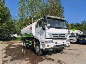 Quality FAW Tank Watering Truck Dongfeng Sinotruk HOWO Shacman Road Sprinkler Sanitation Vehicle 20000/30000L 6X4 Heavy Duty Milk Tanker Drinking Water Truck wholesale
