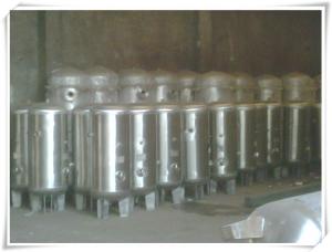 Quality 240 Gallon Stainless Steel Air Receiver Tank High Pressure Large Capacity wholesale