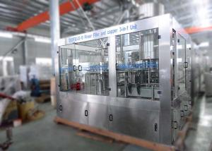 Quality Rinsing Automatic Bottle Water Washing Filling Capping Machine 3IN1 Unit CE Marked wholesale