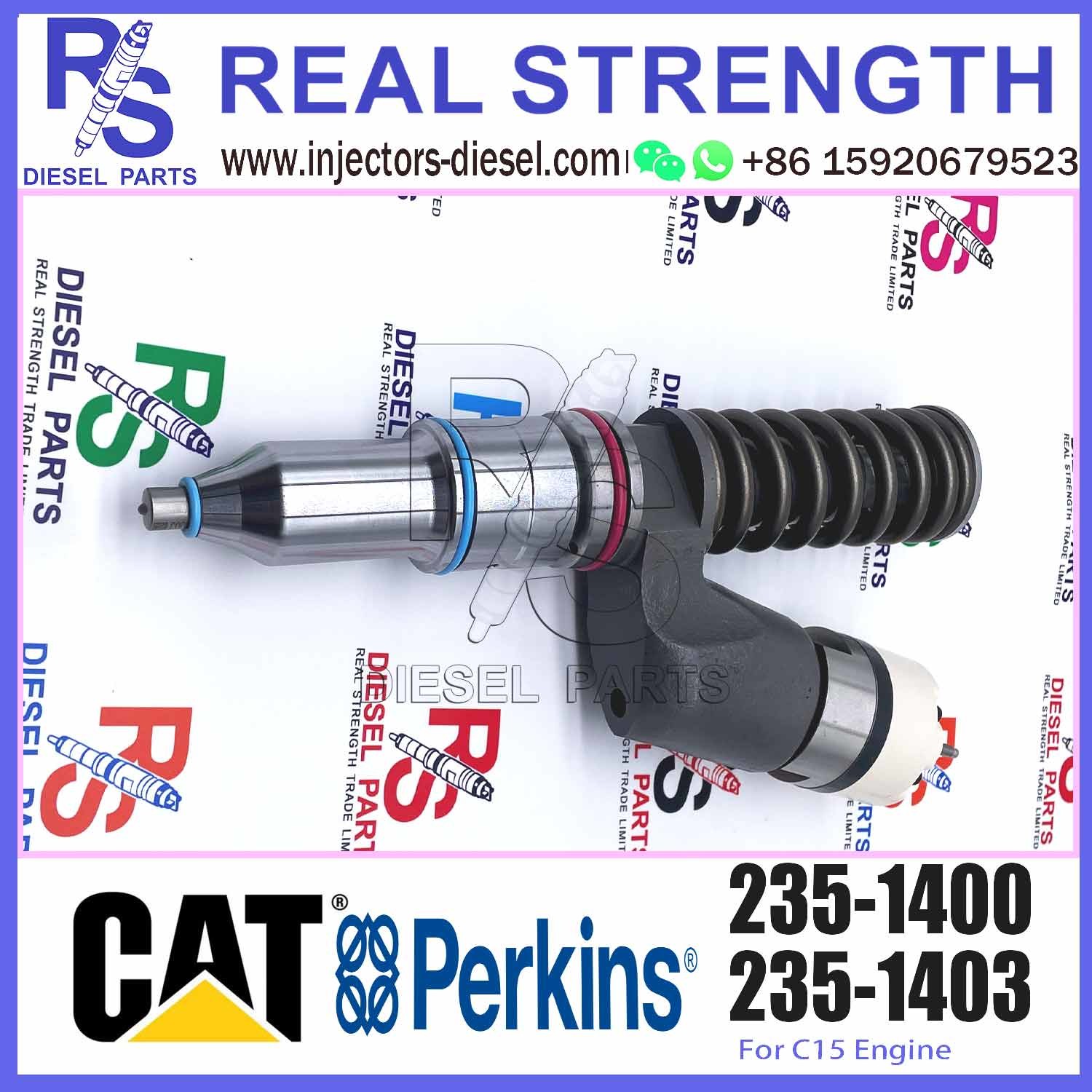CAT Excavator Parts Fuel Injector 211-3025 200-1117 235-1401 235-1400 For C-15 C16 Engine 211-3025