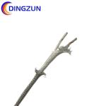 2 / 1 / 0.65MM Type K Thermocouple Wire Stainless Steel Braided