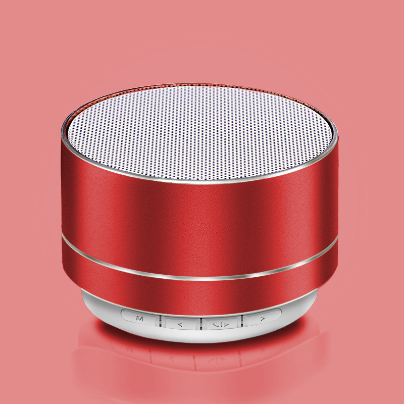 Promotional Mini wireless bluetooth speaker 70*46mm Metal logo customized