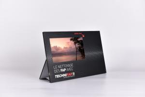 Quality AC adaptor powered LCD video POS display, 7 inch video store display for advertising wholesale