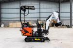 0.8 Ton Mini Crawler Excavator Agricultural Excavators For Municipal Engineering