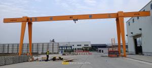 Quality 10 Ton Span 30m Single Girder Gantry Crane Outdoor Use Electric wholesale