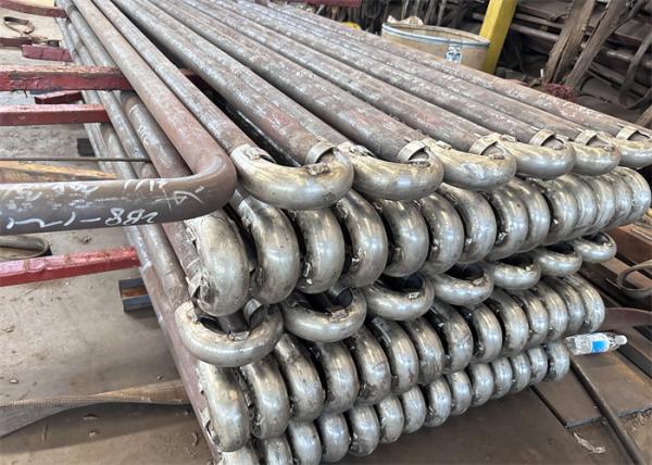 Stainless Steel Boiler Serpentine Platen Superheater Coils Shield Clamp For