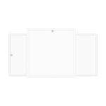 40Watt Led Backlight Panel Lighting Temperature Adjustment For Hospital