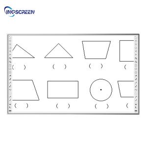 Quality 86in Finger Touch IR Interactive Whiteboard For Schools 32768 X 32768 wholesale