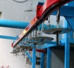 1.2mm Steel Automated Powder Coating Line High Speed Industrial Powder Coating