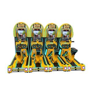China Fitness Sport Bike Video Arcade Racing Game Machine For Children Hardware + Acrylic on sale