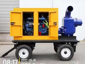Quality Painted Finish Diesel Water Pump Set 1500 RPM Mobile Water Pump wholesale