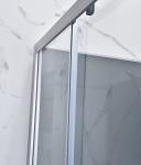 1-1.2mm 5mm Glass Shower Enclosures Aluminium Frame