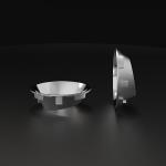 Anti Glare Led Lens Reflector Ceiling Light Reflector