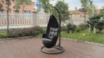 Aluminum Frame Rattan Swing Chair