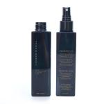 Square Black Plastic Spray Bottle 150ml For Cosmetic Skin Care