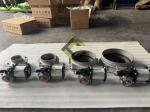 Single Flange Pneumatic Butterfly Valve For Mixing Station V1FS300GBN+CP101