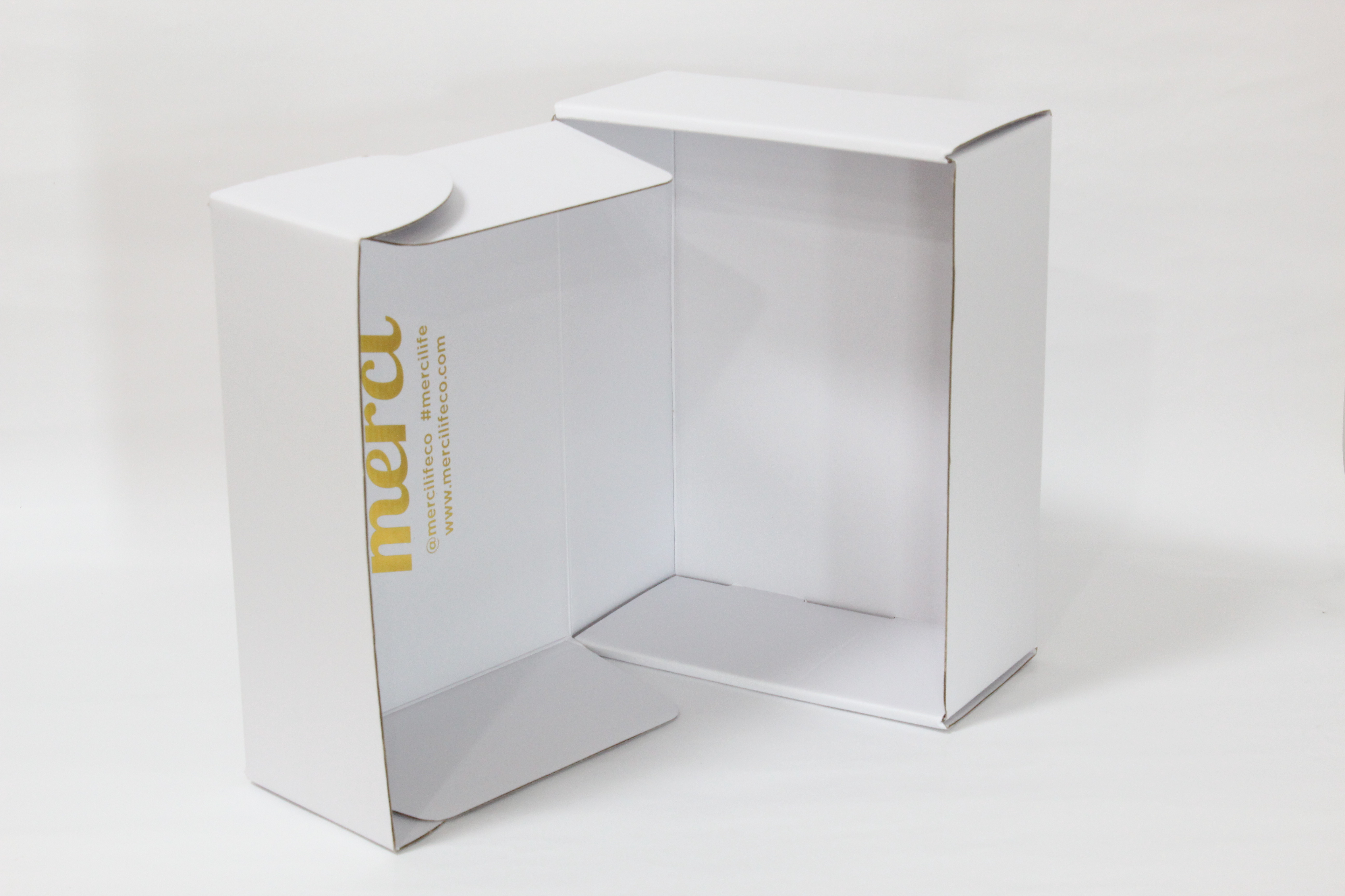Eco Friendly Packaging Custom Corrugated Boxes 30X20X0.5 Cm Size