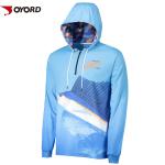 Long Sleeve Custom Fishing Jerseys Odor Resistant S-4XL Size Non Fading Color