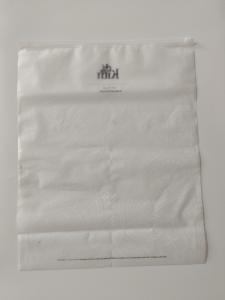 Quality CPE / HDPE Plastic Zipper Bag Embossed Customized Size Accepted wholesale
