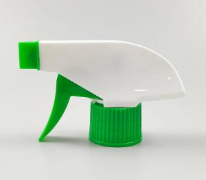 Quality 28/410 White Green Sprayer Trigger For Cleaning Bottle wholesale
