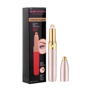 Quality Gold White Micro Vibration 60 Min Electric Eyebrow Trimmer wholesale