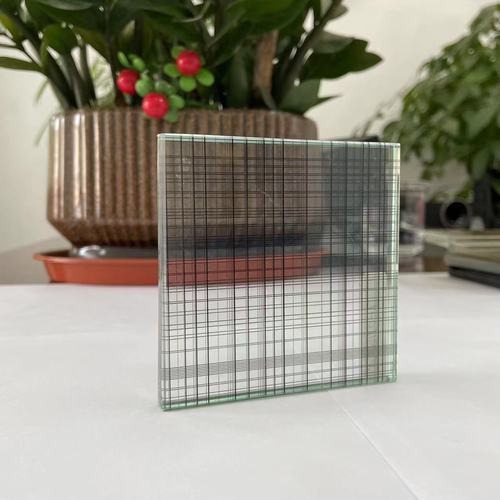 Safety Special Glass Laminated Wired Glass Mesh Laminated Glass