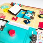 Children Cognition Development Wooden Montessori Activity Board